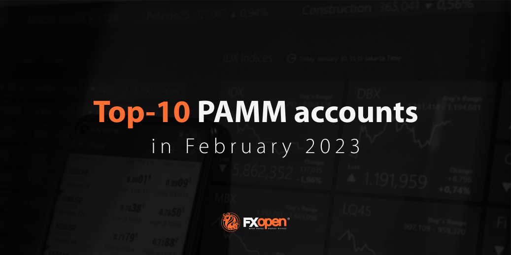 Overview of FXOpen's Best-performing PAMM Accounts of February 2023