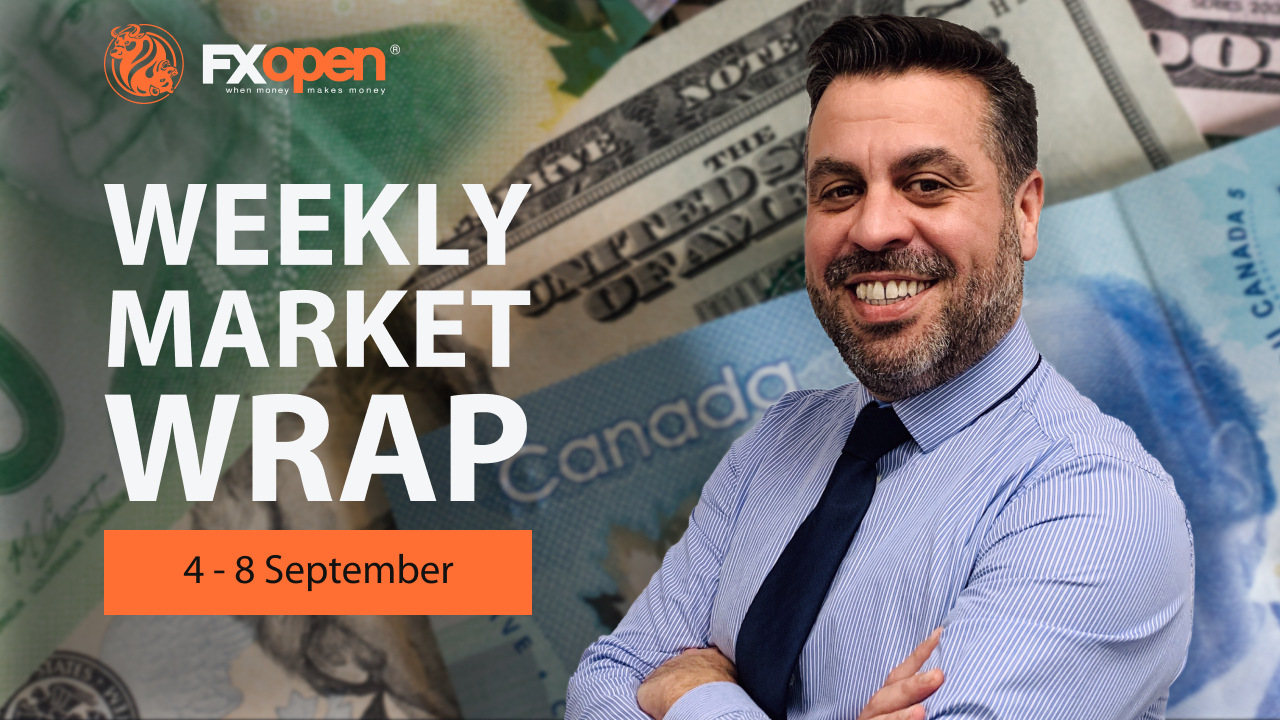 Watch FXOpen's September 4 - 8 Weekly Market Wrap Video