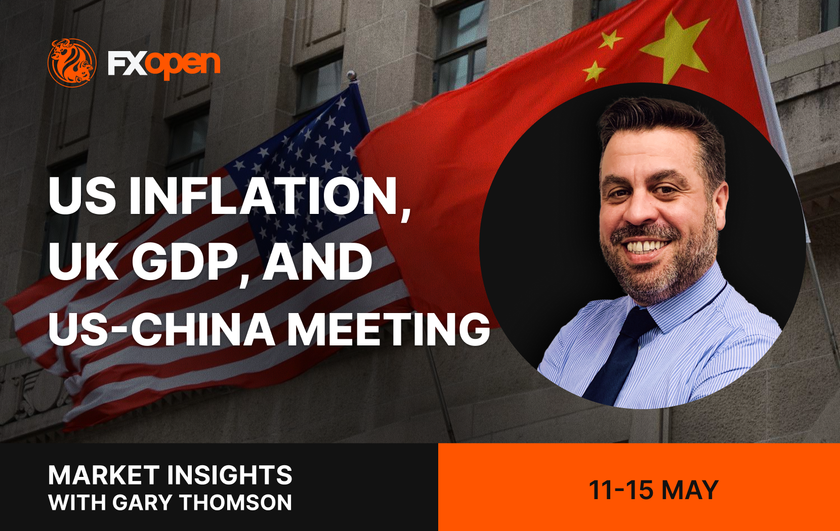 Weekly Market Insights with Gary Thomson: US Inflation, UK GDP, and US-China Meeting